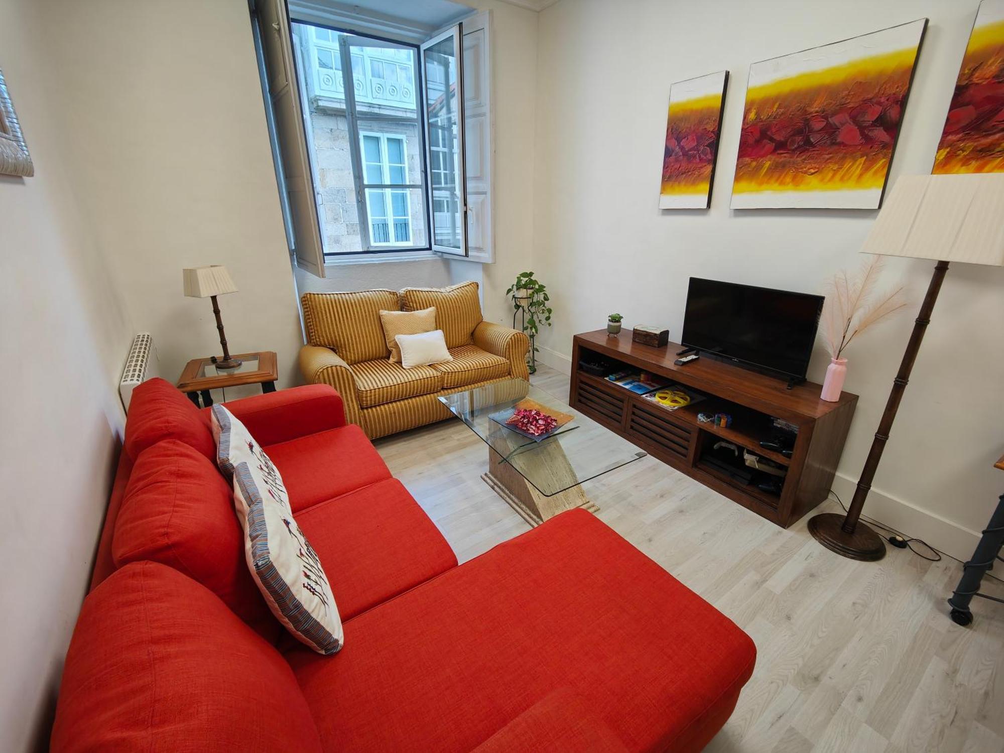 Rua Nova Apartment 28, 3 Dormitorios, Wifi, Ps4 Y Netflix, A 200M Catedral Santiago de Compostela Luaran gambar