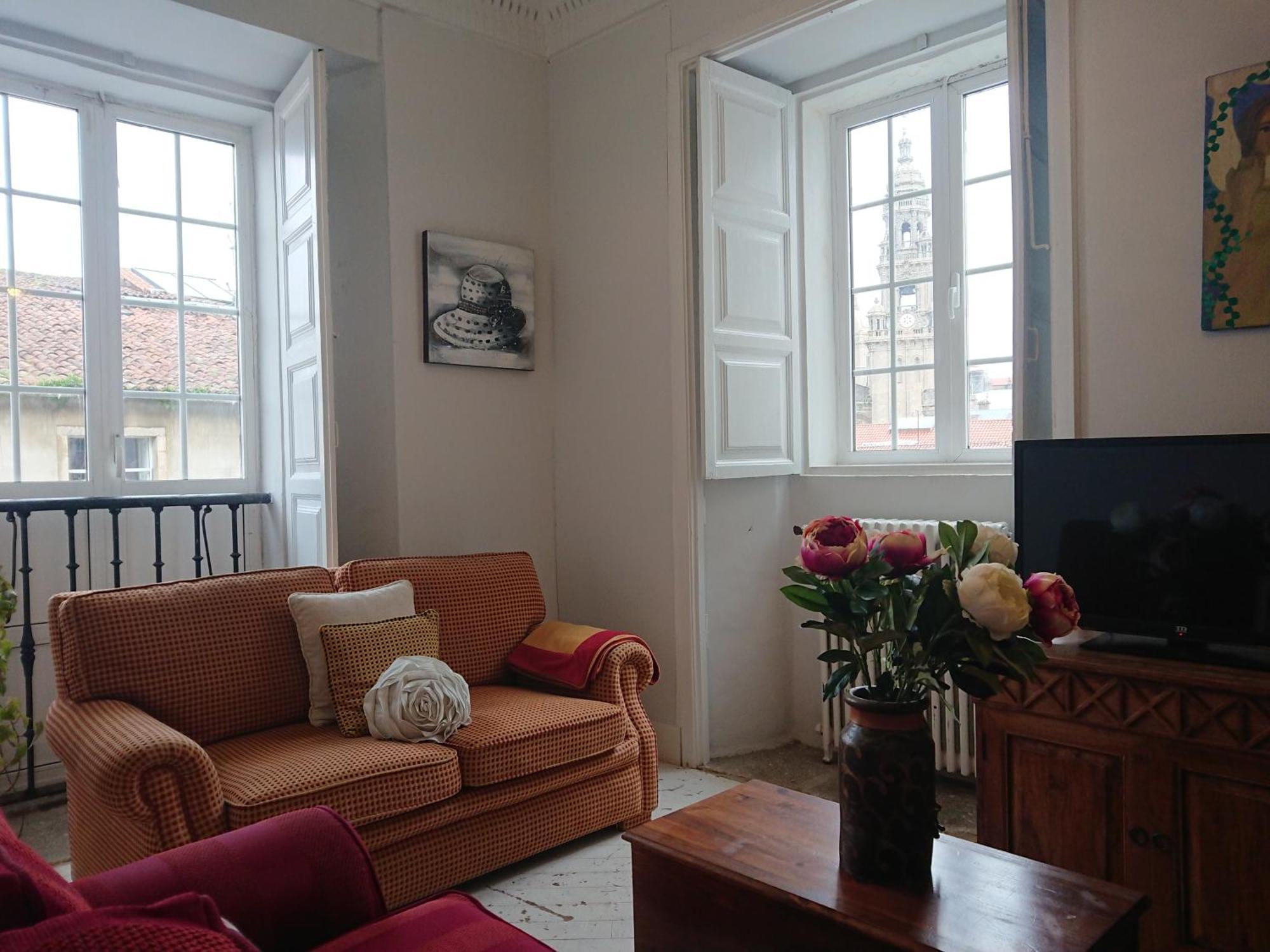 Rua Nova Apartment 28, 3 Dormitorios, Wifi, Ps4 Y Netflix, A 200M Catedral Santiago de Compostela Luaran gambar